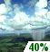 Chance Rain Showers, Probability Of Precipitation: 40%
